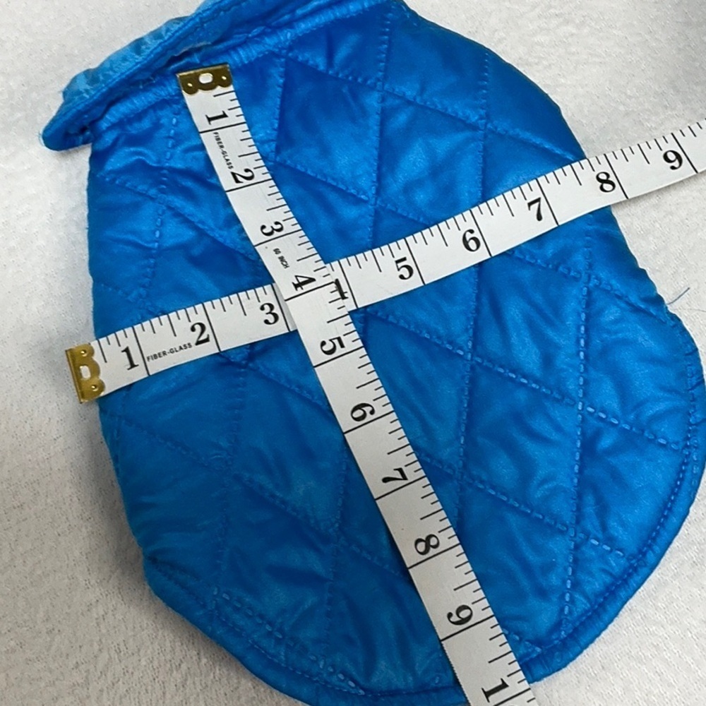 Two Quilted Dog Puffer Jackets - Picture 4 of 8